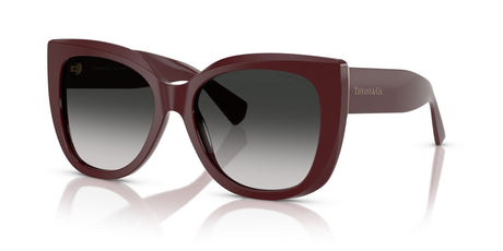 Tiffany 0TF4229F 83893C 55 Burgundy / Grey Gradient