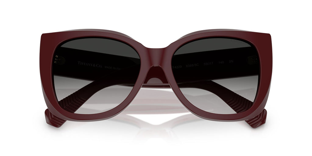 Tiffany 0TF4229 83893C 55 Burgundy / Grey Gradient
