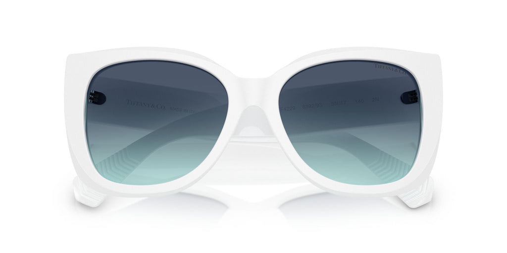 Tiffany 0TF4229 83929S 55 White / Azure Gradient Blue