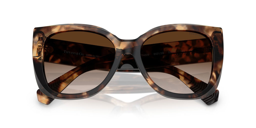Tiffany 0TF4229 84213B 55 Spotted Brown Havana / Brown Gradient