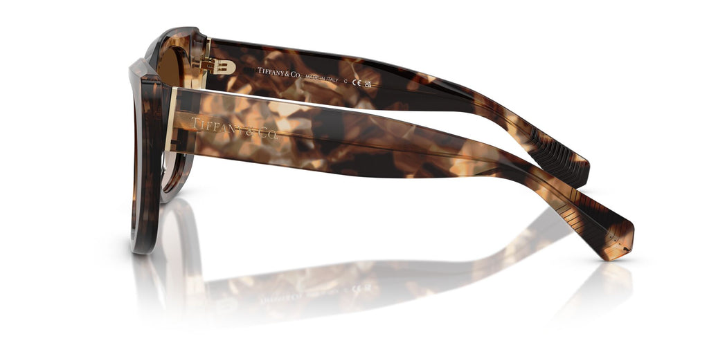 Tiffany 0TF4229 84213B 55 Spotted Brown Havana / Brown Gradient