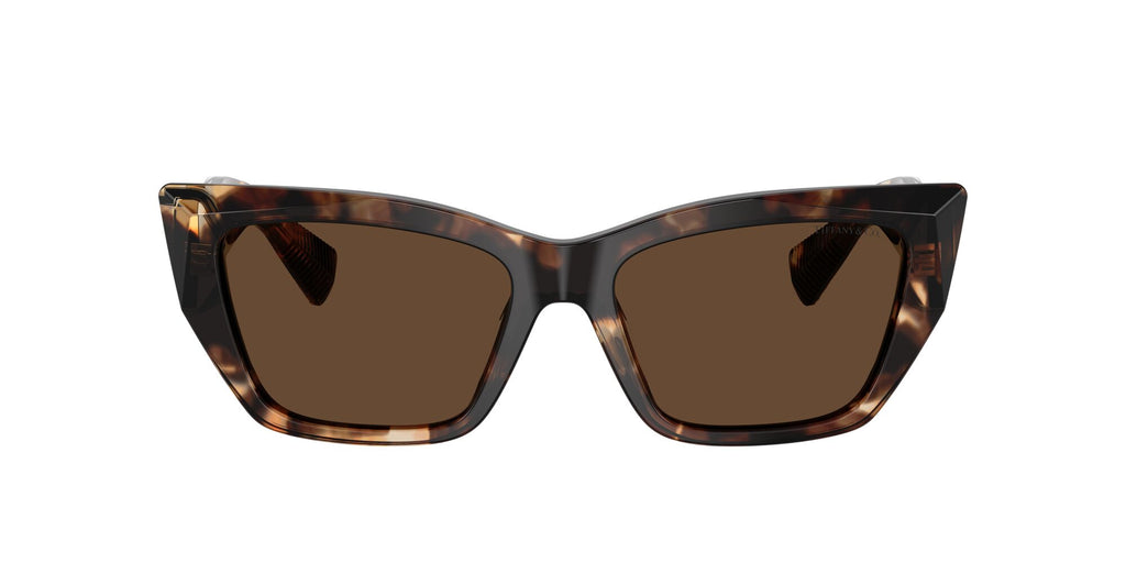 Tiffany 0TF4230F 84213G 54 Spotted Brown Havana / Light Brown