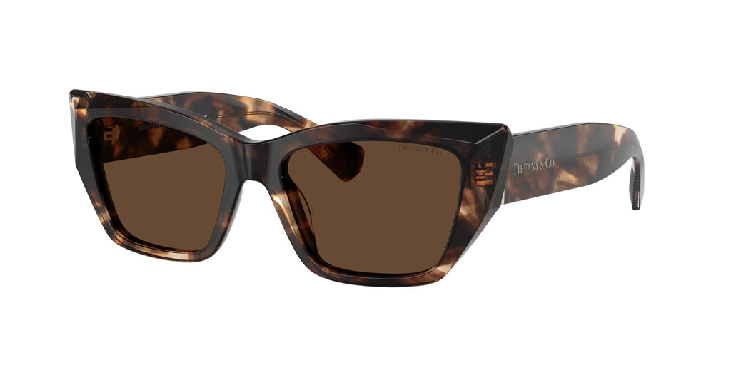Tiffany 0TF4230F 84213G 54 Spotted Brown Havana / Light Brown