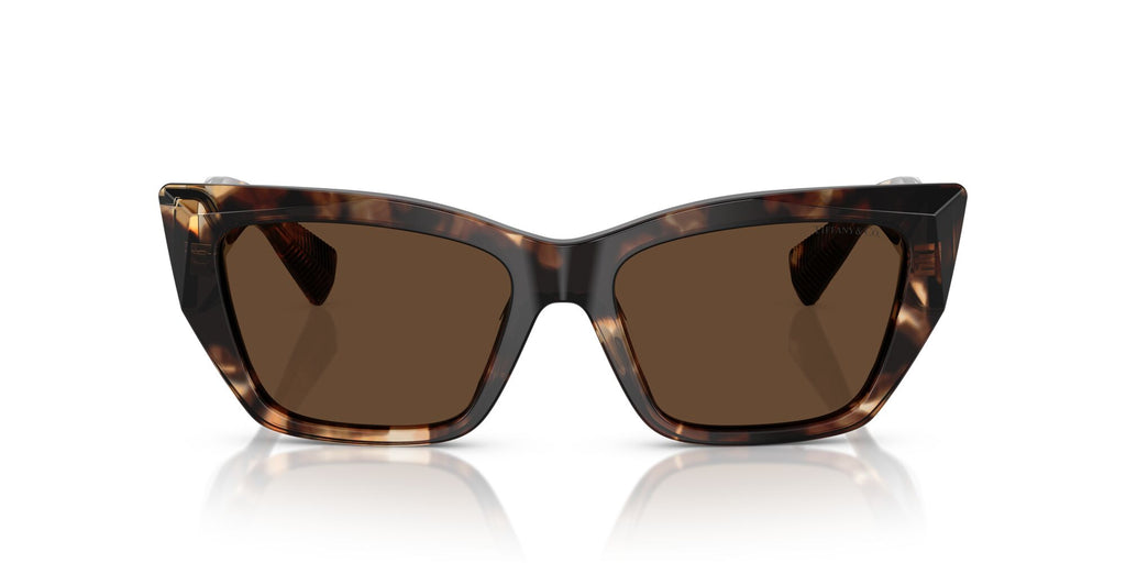 Tiffany 0TF4230F 84213G 54 Spotted Brown Havana / Light Brown