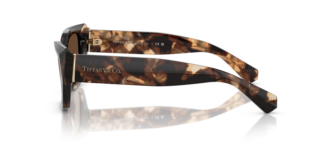 Tiffany 0TF4230F 84213G 54 Spotted Brown Havana / Light Brown
