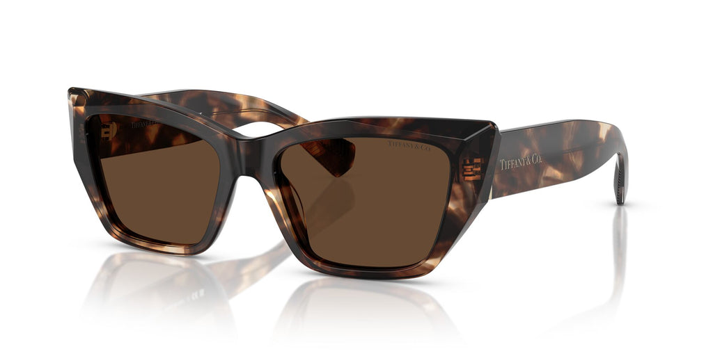 Tiffany 0TF4230F 84213G 54 Spotted Brown Havana / Light Brown