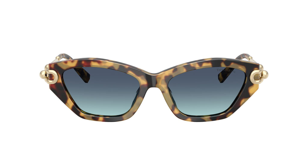 Tiffany 0TF4231U 80649S 53 Yellow Havana / Azure Gradient Blue
