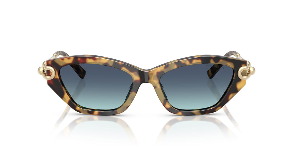 Tiffany 0TF4231U 80649S 53 Yellow Havana / Azure Gradient Blue