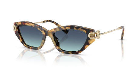 Tiffany 0TF4231U 80649S 53 Yellow Havana / Azure Gradient Blue