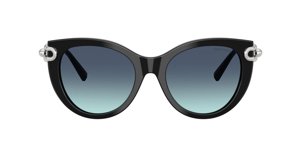 Tiffany 0TF4232F 83429S 53 Black / Azure Gradient Blue