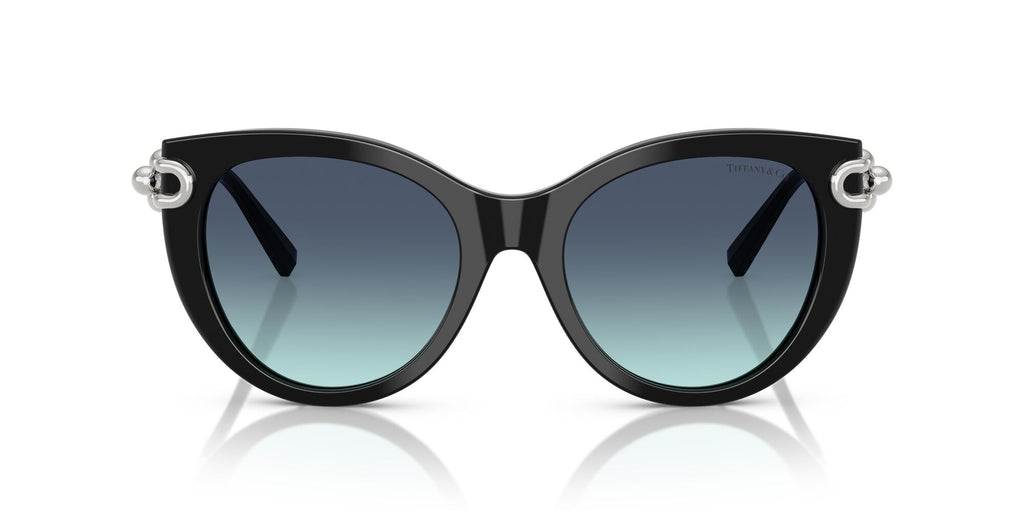 Tiffany 0TF4232F 83429S 53 Black / Azure Gradient Blue