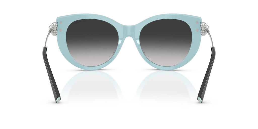 Tiffany 0TF4232 80553C 53 Black On Tiffany Blue / Grey Gradient