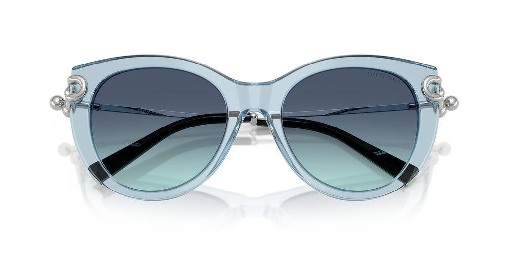 Tiffany 0TF4232 84389S 53 Crystal Pale Tanzanite / Azure Gradient Blue