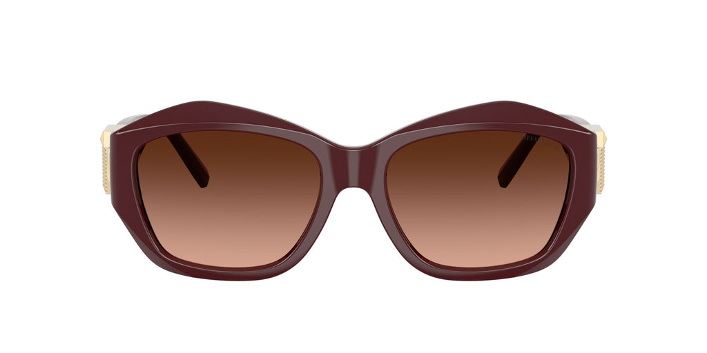Tiffany 0TF4233U 83895M 54 Burgundy / Pink Gradient Grey