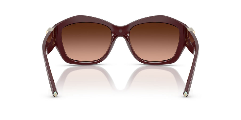 Tiffany 0TF4233U 83895M 54 Burgundy / Pink Gradient Grey
