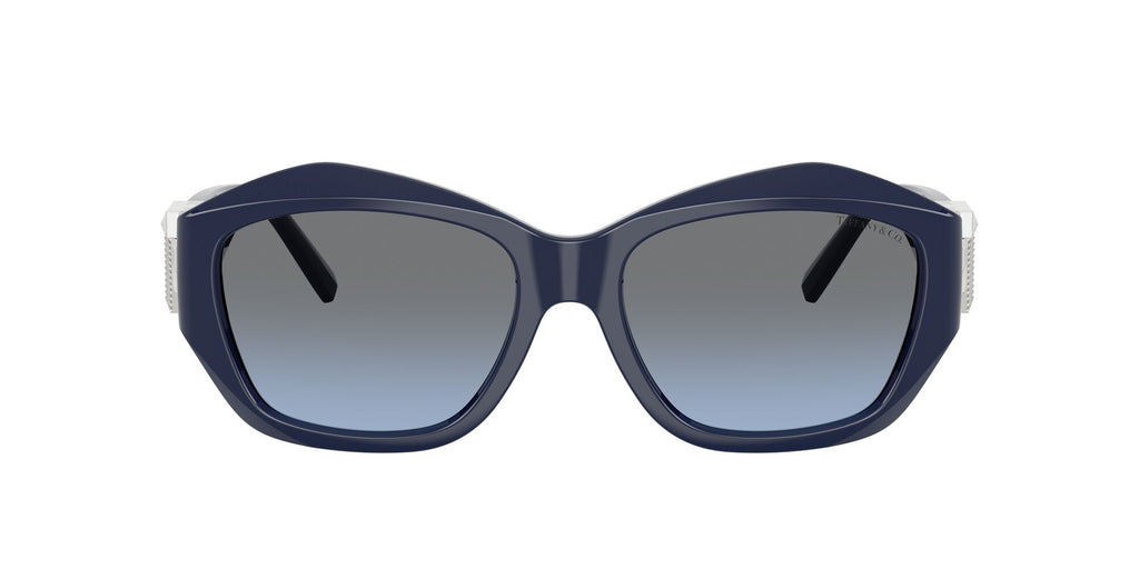Tiffany 0TF4233U 83968F 54 Solid Dark Blue / Blue Gradient Grey