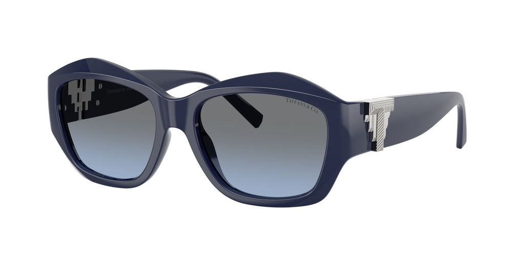 Tiffany 0TF4233U 83968F 54 Solid Dark Blue / Blue Gradient Grey