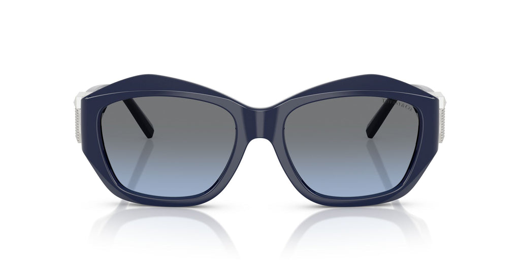 Tiffany 0TF4233U 83968F 54 Solid Dark Blue / Blue Gradient Grey