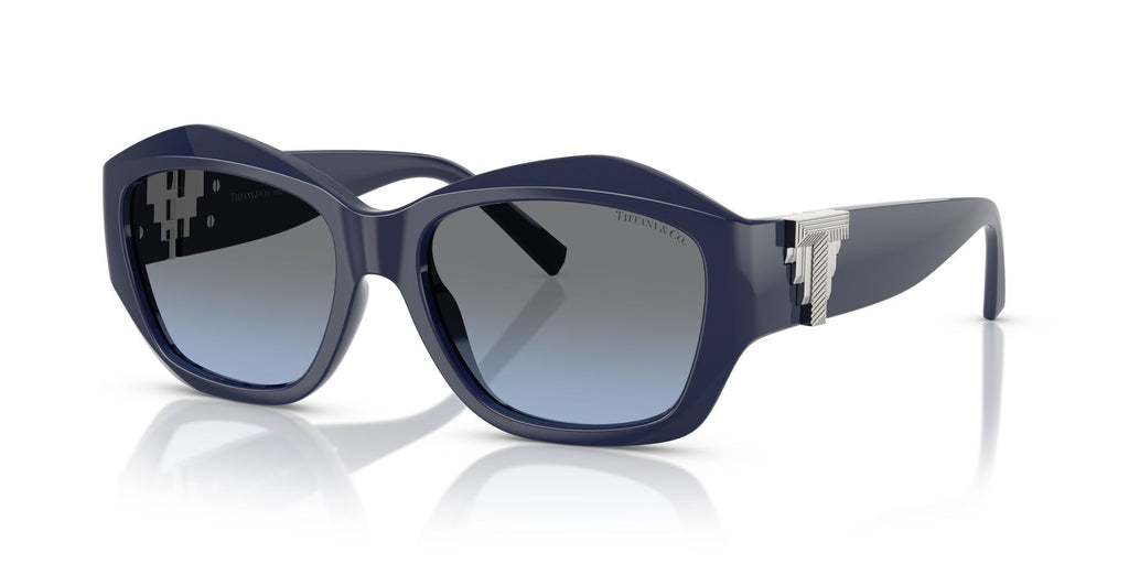 Tiffany 0TF4233U 83968F 54 Solid Dark Blue / Blue Gradient Grey