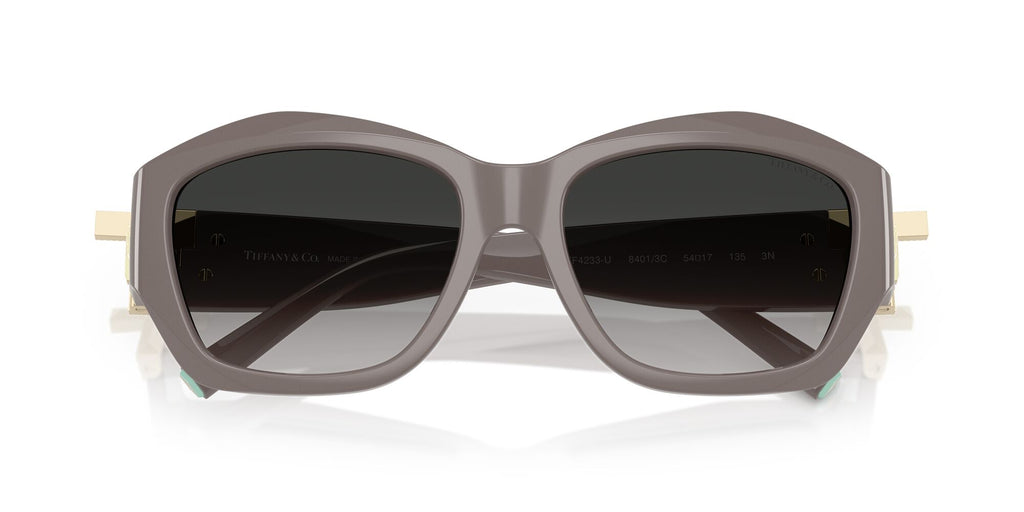 Tiffany 0TF4233U 84013C 54 Chocolate Truffle / Grey Gradient