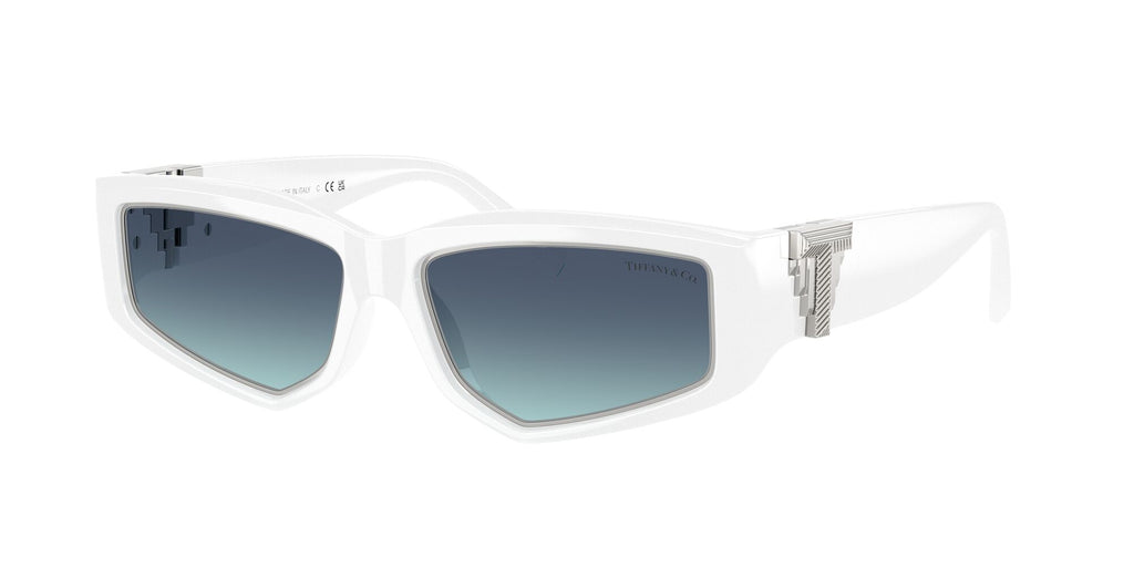 Tiffany 0TF4234U 83929S 55 Bright White / Azure Gradient Blue