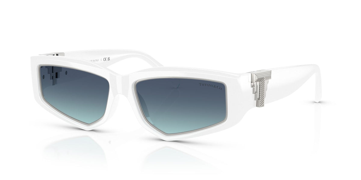 Tiffany 0TF4234U 83929S 55 Bright White / Azure Gradient Blue