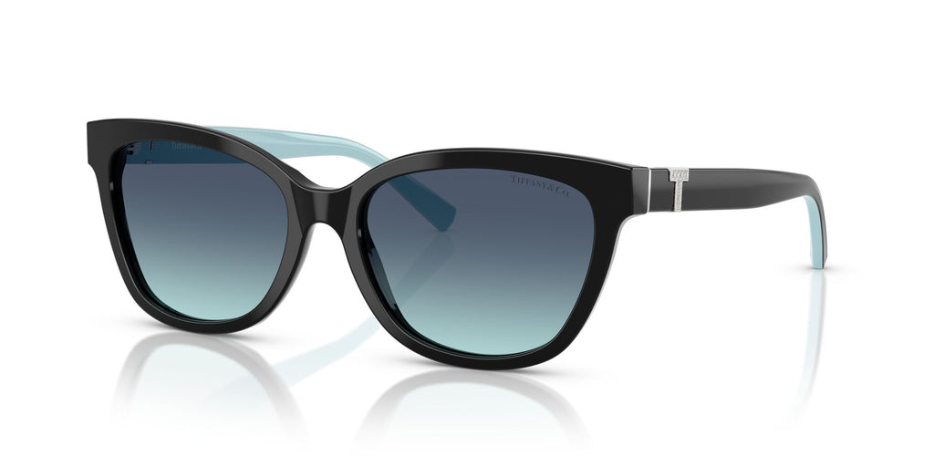 Tiffany 0TF4237BF 80019S 55 Black / Azure Gradient Blue