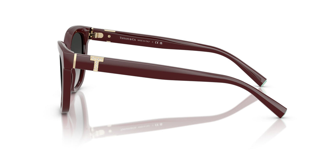 Tiffany 0TF4237B 83893C 55 Burgundy / Grey Gradient