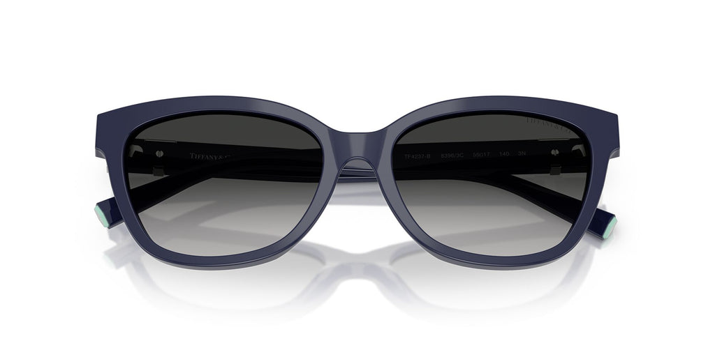 Tiffany 0TF4237B 83963C 55 Solid Dark Blue / Grey Gradient