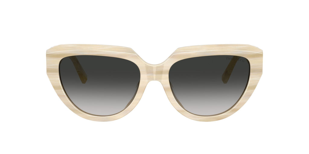 Tiffany 0TF4238U 84313C 55 Striped Ivory / Grey Gradient