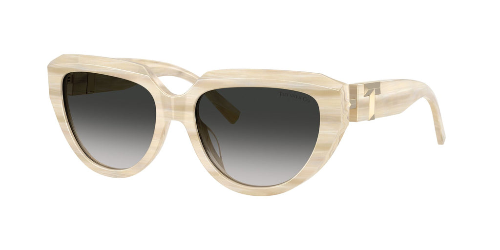 Tiffany 0TF4238U 84313C 55 Striped Ivory / Grey Gradient