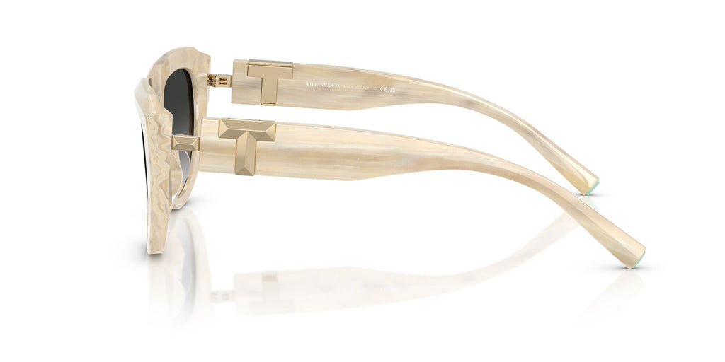 Tiffany 0TF4238U 84313C 55 Striped Ivory / Grey Gradient