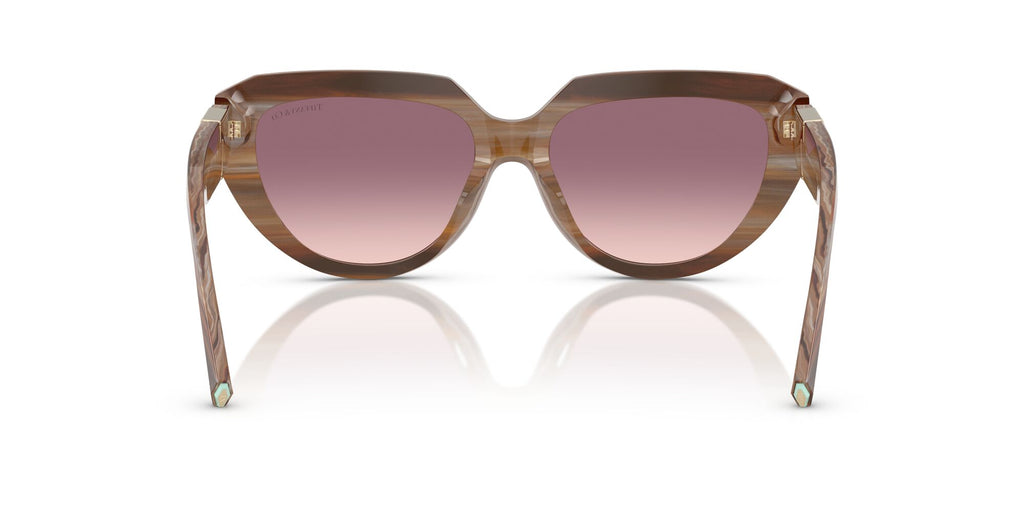 Tiffany 0TF4238U 84358D 55 Striped Topaz / Pink Gradient Violet