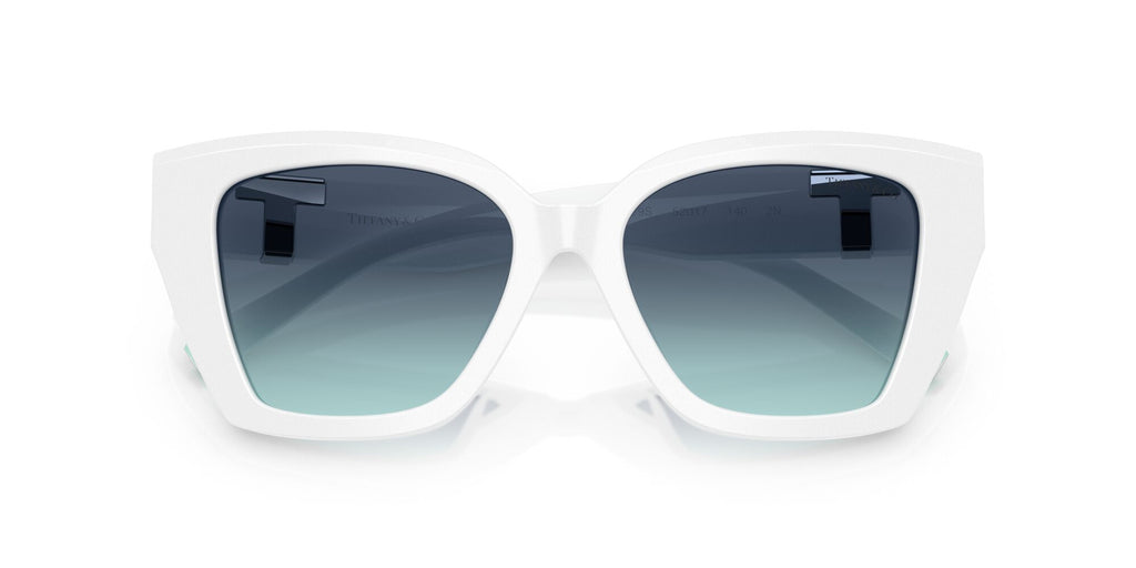 Tiffany 0TF4239U 83929S 52 Bright White / Azure Gradient Blue