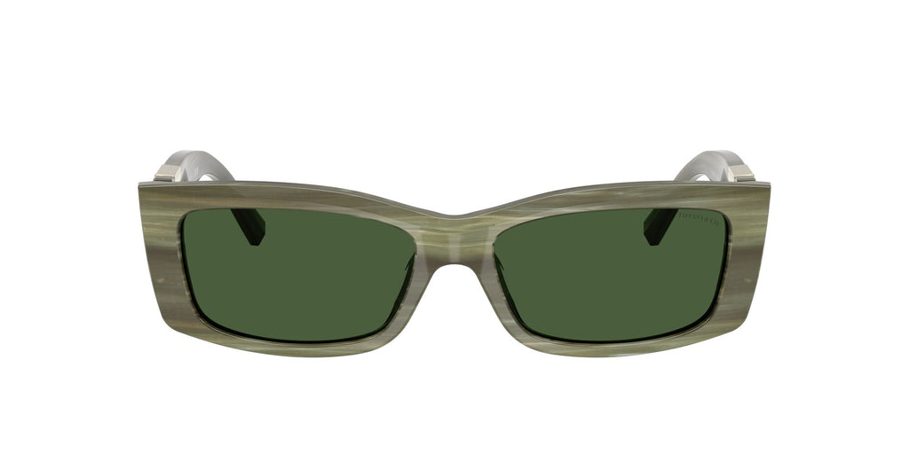Tiffany 0TF4240U 843371 54 Striped Khaki / Dark Green
