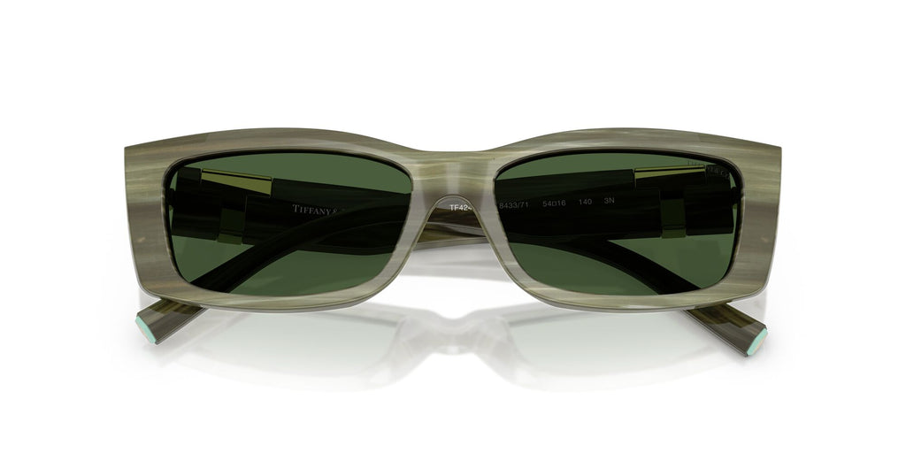 Tiffany 0TF4240U 843371 54 Striped Khaki / Dark Green