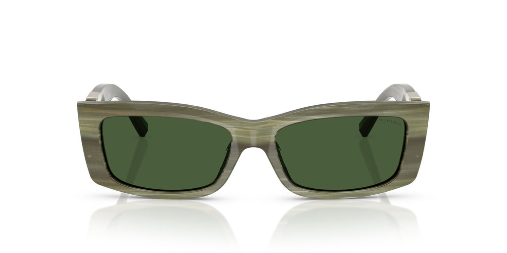 Tiffany 0TF4240U 843371 54 Striped Khaki / Dark Green