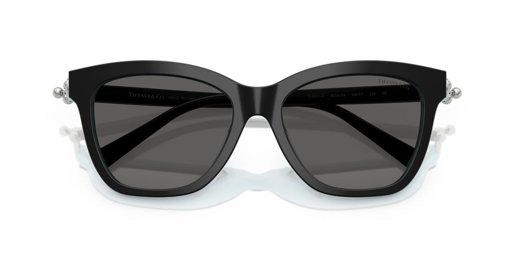 Tiffany 0TF4241D 8055S4 54 Black On Tiffany Blue / Dark Grey