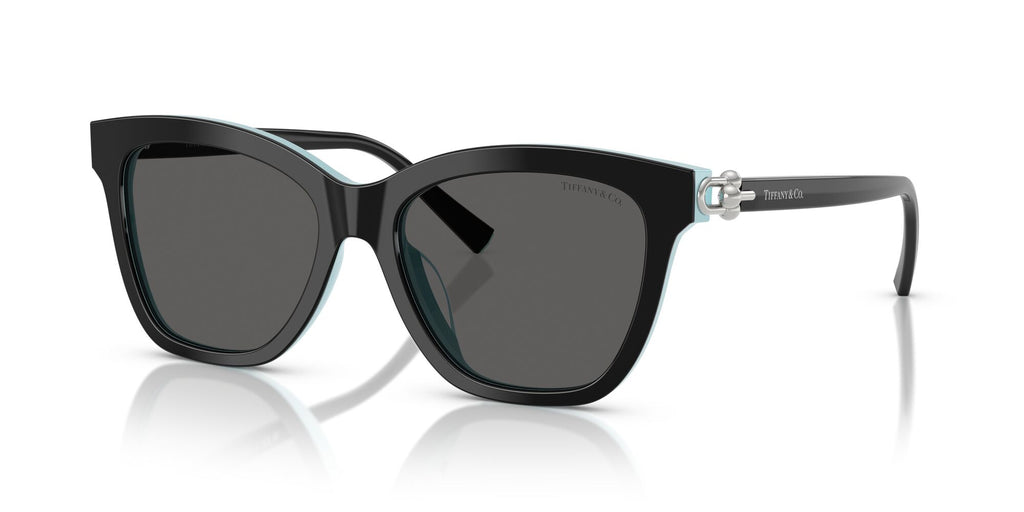 Tiffany 0TF4241D 8055S4 54 Black On Tiffany Blue / Dark Grey
