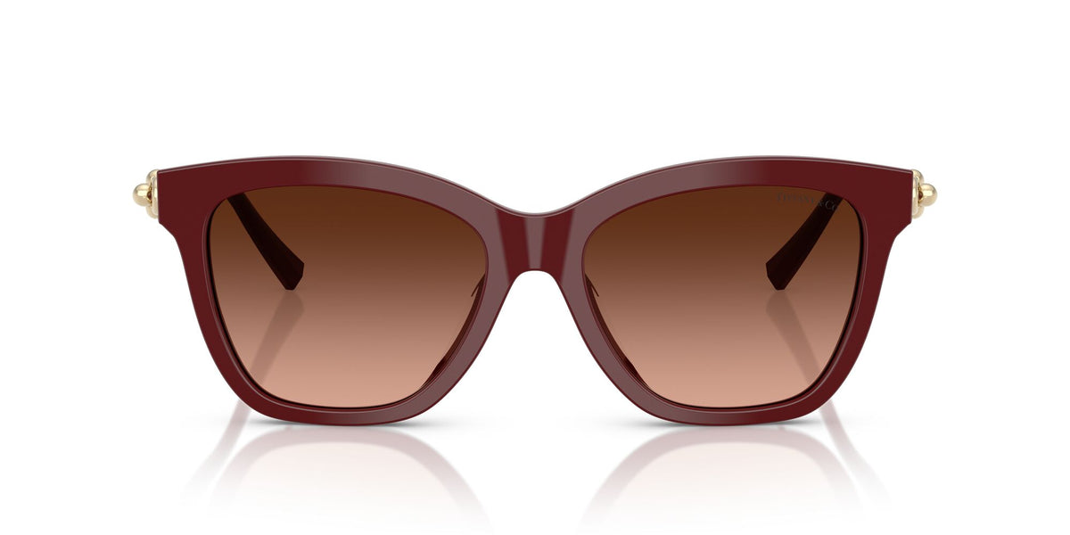 Tiffany 0TF4241D 84395M 54 Deep Ruby / Pink Gradient Grey