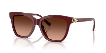 Tiffany 0TF4241D 84395M 54 Deep Ruby / Pink Gradient Grey