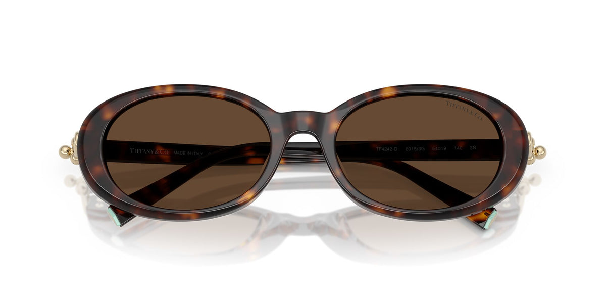 Tiffany 0TF4242D 80153G 54 Havana / Light Brown