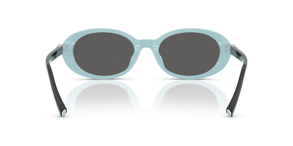Tiffany 0TF4242D 8055S4 54 Black On Tiffany Blue / Dark Grey