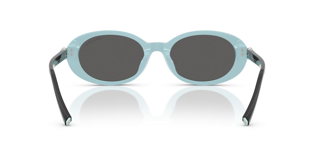 Tiffany 0TF4242D 8055S4 54 Black On Tiffany Blue / Dark Grey