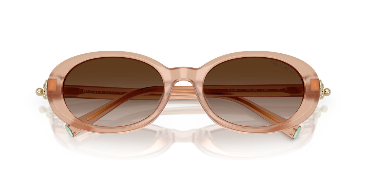 Tiffany 0TF4242D 82683B 54 Opal Nude / Brown Gradient