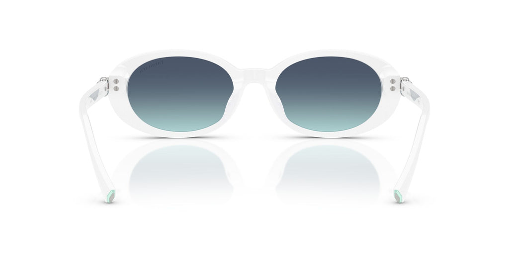 Tiffany 0TF4242D 83929S 54 Bright White / Azure Gradient Blue