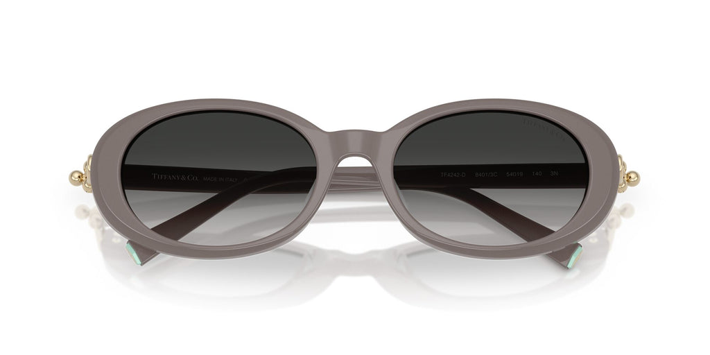 Tiffany 0TF4242D 84013C 54 Chocolate Truffle / Grey Gradient