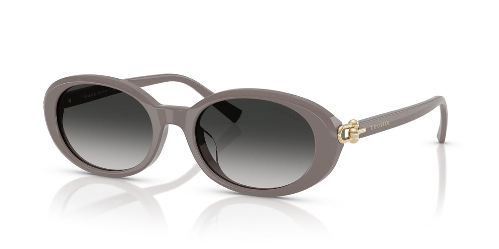 Tiffany 0TF4242D 84013C 54 Chocolate Truffle / Grey Gradient