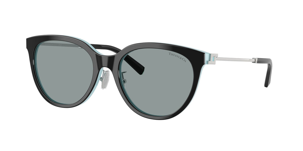 Tiffany 0TF4243D 8055/1 55 Black On Tiffany Blue / Dark Grey