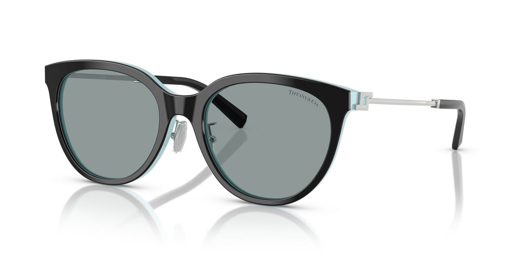 Tiffany 0TF4243D 8055/1 55 Black On Tiffany Blue / Dark Grey